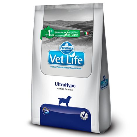 Ração Vet Life Canine Ultrahypo 2 Kg