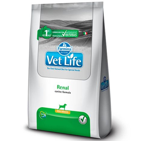 Ração Vet Life Renal para Cães Raças Pequenas 2 kg Ração Vet Life Renal para Cães Raças Pequenas 2 kg