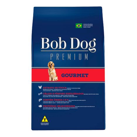Ração Bob Dog Premium Gourmet 15 kg Ração Bob Dog Premium Gourmet 15 kg