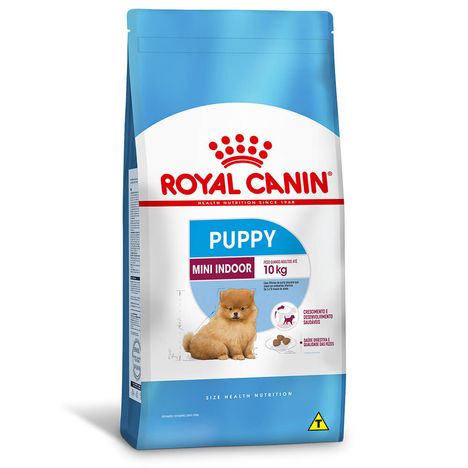 Ração Royal Canin Para Cães Filhotes Mini Indoor 7,5 Kg