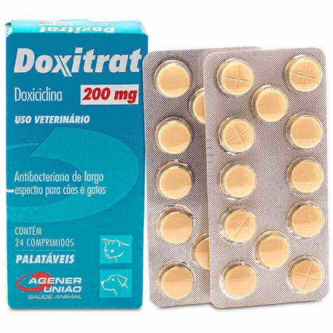 Doxitrat 200mg com 24 Comprimidos