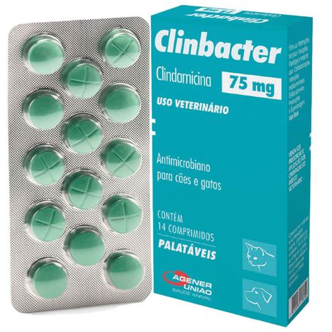 Clinbacter 75mg com 14 Comprimidos