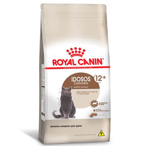 Ração Royal Canin Para Gatos Adultos Castrados Acima de 12 anos 1,5 kg Ração Royal Canin Para Gatos Adultos Castrados Acima de 12 anos 1,5 kg
