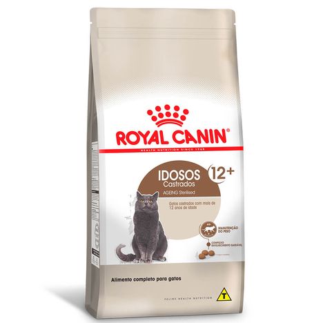 Ração Royal Canin Para Gatos Castrados +12 Anos  1,5 Kg