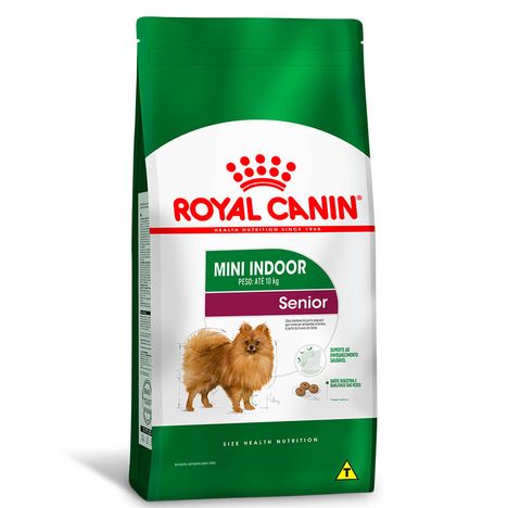 Ração Royal Canin Para Cães Sênior Mini Indoor 1 Kg
