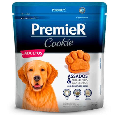 Premier Cookie Para Cães Adultos 250g Premier Cookie Para Cães Adultos 250g