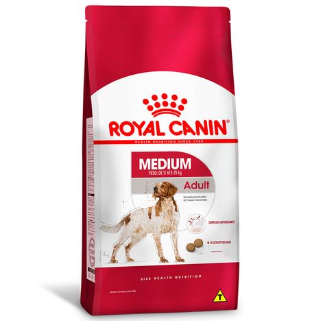 Ração Royal Canin Medium Para Cães Adultos  15 Kg