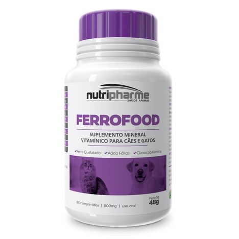 FerroFood 60 Comprimidos 48g