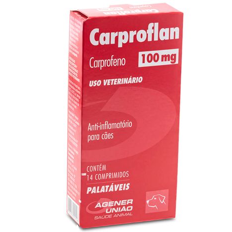 Carproflan 100mg com 14 Comprimidos