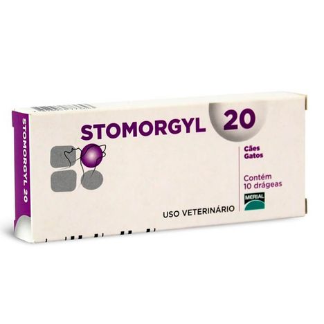 Medicamento Stomorgyl 20mg com 10 Comprimidos