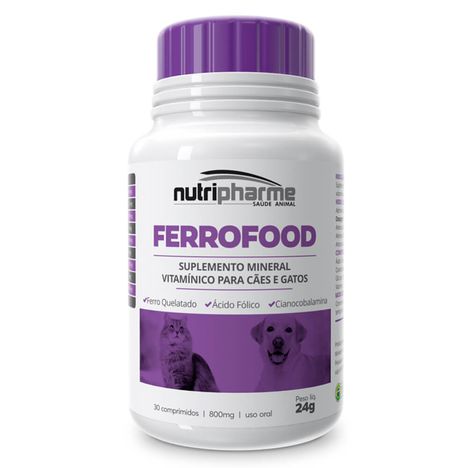 FerroFood 30 Comprimidos 24g
