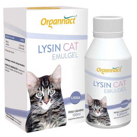 Suplemento Lysin Cat Emulgel 100ml