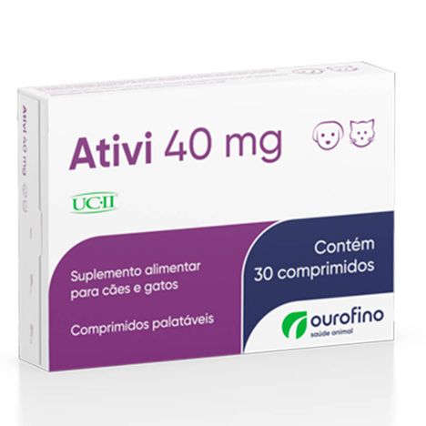 Suplemento Ativi com 30 Comprimidos 40mg