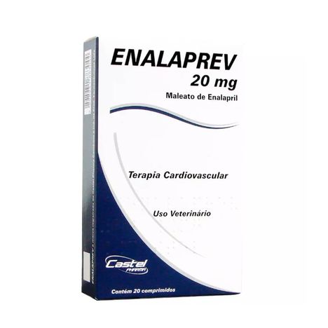 Medicamento Enalaprev 20mg com 20 Comprimidos
