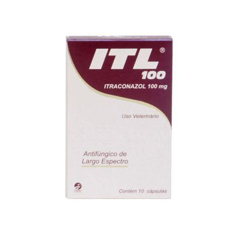 Medicamento ITL 100mg com 10 Capsulas