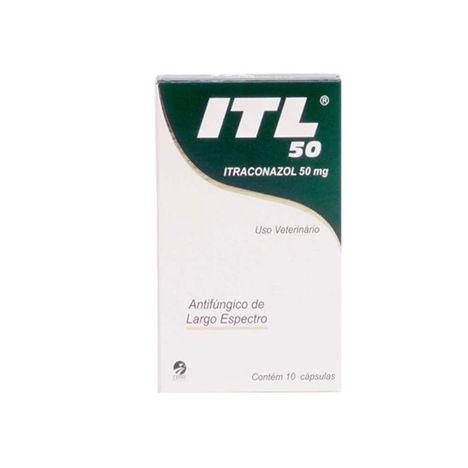 Medicamento ITL 50mg com 10 Capsulas