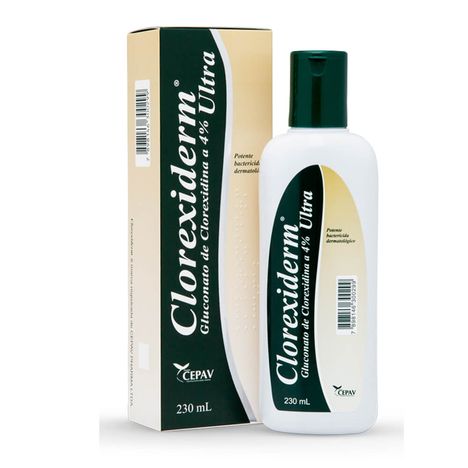 Shampoo Medicamentoso Clorexiderm Ultra 230ml