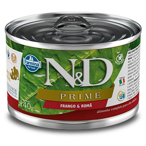 Ração Úmida N&D Prime Sabor Frango para Cães Adultos 140g Ração Úmida N&D Prime Sabor Frango para Cães Adultos 140g