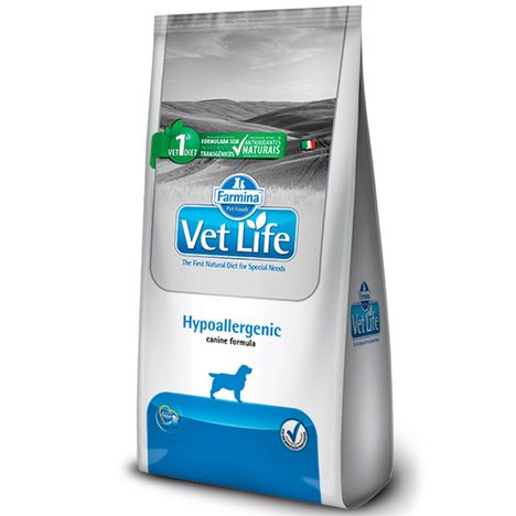 Ração Vet Life Hypoallergenic para Cães 10,1 Kg