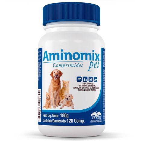 Aminomix Vetnil 120 Comprimidos