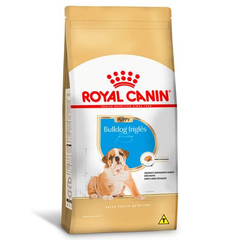 Ração Royal Canin Bulldog Inglês Para Cães Filhotes 12 Kg