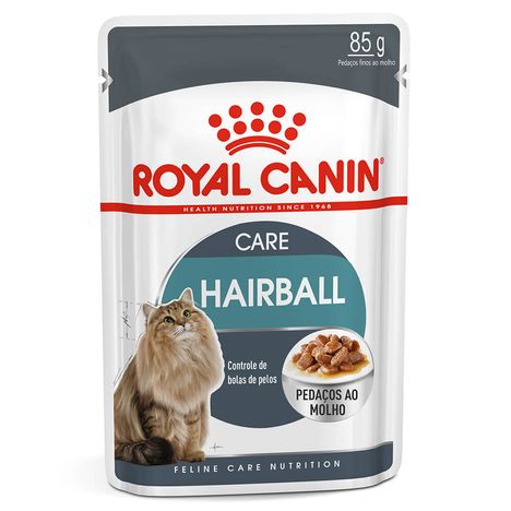 Ração Úmida Royal Canin Hairball Bolas de Pelo para Gatos Adulto 85g Ração Úmida Royal Canin Hairball Bolas de Pelo para Gatos Adulto 85g