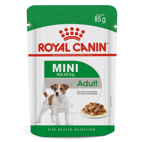 Ração Úmida Royal Canin Para Cães Adultos Mini 85g