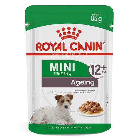 Ração Úmida Royal Canin para Cães Idosos de Porte Pequeno com 12 Anos ou mais 85g Ração Úmida Royal Canin para Cães Idosos de Porte Pequeno com 12 Anos ou mais 85g