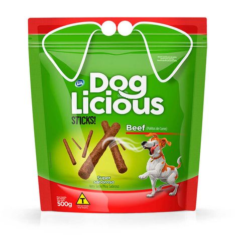 Bifinho Doglicious Stick Beef Carne 500g - Petbox