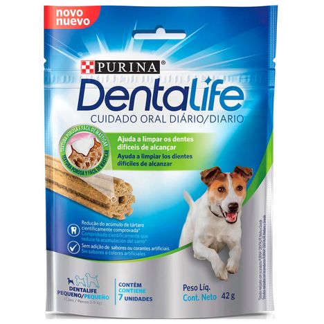 Petisco DentalLife para Cães Adultos Raças Pequenas Frango 42g Petisco DentalLife para Cães Adultos Raças Pequenas Frango 42g