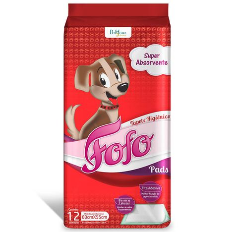 Tapete Higiênico Fofo Pads 12 Unidades Tapete Higiênico Fofo Pads 12 Unidades