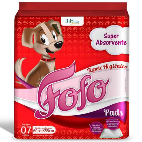 Tapete Higiênico Fofo Pads 7 Unidades Tapete Higiênico Fofo Pads 7 Unidades