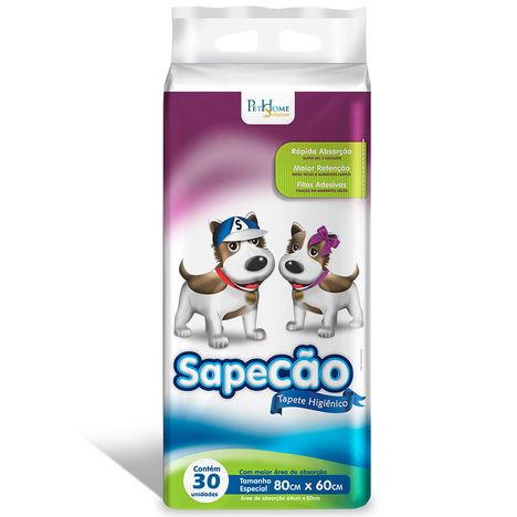 Tapete higiênico Sapecão 30 Unidades