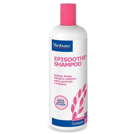 Shampoo Episoothe Virbac 500ml Shampoo Episoothe Virbac 500ml