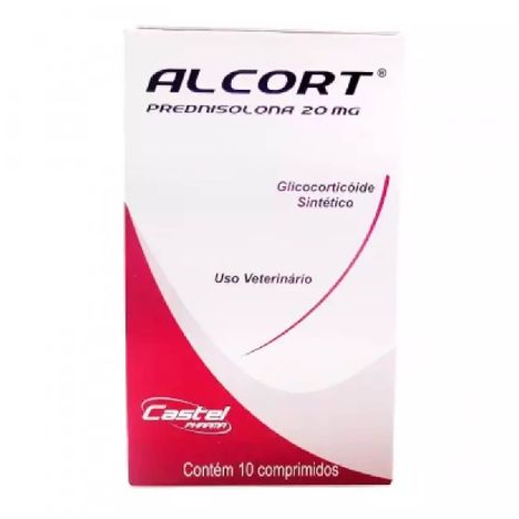 Medicamento Alcort com 10 Comprimidos 20mg
