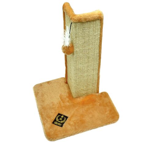 Arranhador Protector São Pet Bege para Canto