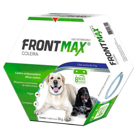 Coleira Antiparasitas FrontMax Cães Acima de 4Kg Coleira Antiparasitas FrontMax Cães Acima de 4Kg