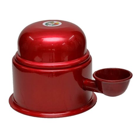 Bebedouro Vida Mansa Raças Pequenas Alumíno - 0,7L Vermelho Metálico Bebedouro Vida Mansa Raças Pequenas Alumíno - 0,7L Vermelho Metálico