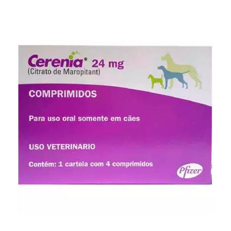 Cerenia 24mg com 4 Comprimidos