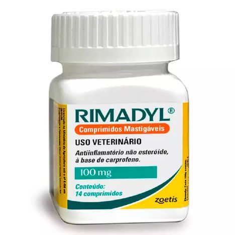 Rimadyl 100mg com 14 Comprimidos Rimadyl 100mg com 14 Comprimidos