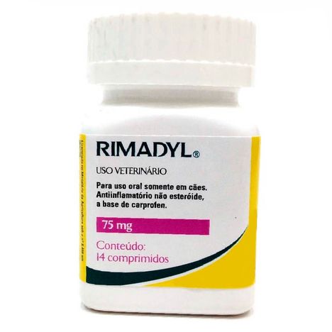 Rimadyl 75mg com 14 Comprimidos Rimadyl 75mg com 14 Comprimidos