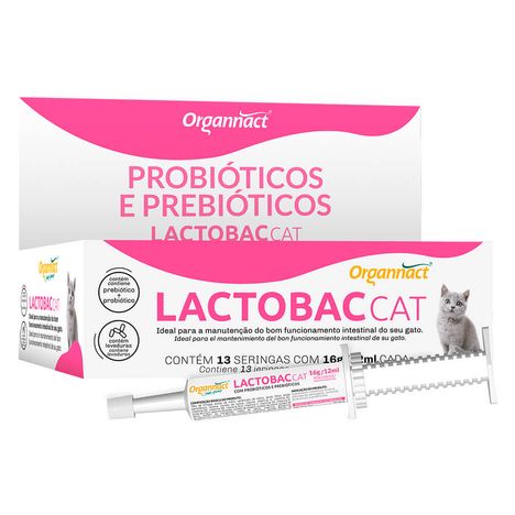 Probiótico Lactobac Cat 16g