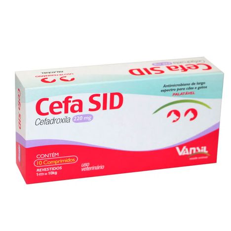 Cefa SID 220mg - 10 Comprimidos