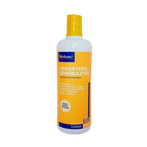 Shampoo Dermatologico Peroxydex Caes E Gatos 500ml - Virbac