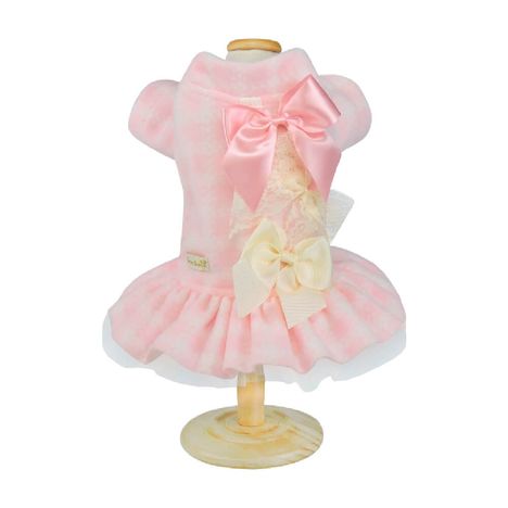 Vestido Inverno Soft Tricô Rosa M