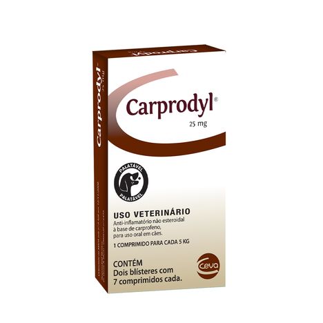 Carprodyl 25mg 14 comprimidos