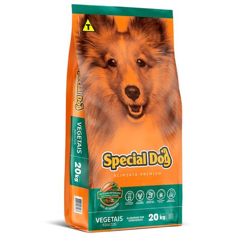Ração Special Dog Cães Adultos Vegetais 20 Kg