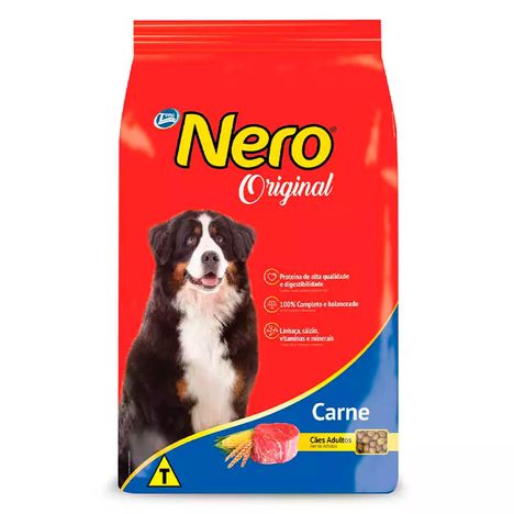 Ração Nero Original para Cães Adultos Sabor Carne 15Kg