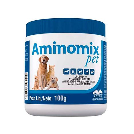 Complexo Vitamínico Aminomix Pet 100g