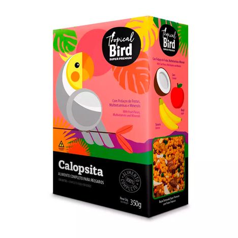 Ração Zootekna Tropical Bird para Calopsita 350g Ração Zootekna Tropical Bird para Calopsita 350g